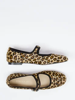 – Mary Janes aus Kalbleder im Leoprint*Andrea Puccini Discount