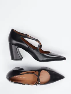 Damen Andrea Puccini – Mary Jane Pumps aus Lammleder