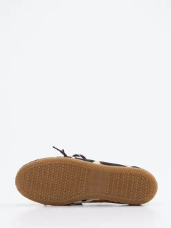 Damen Andrea Puccini – Mokassin aus Fellimitat mit Animal Print