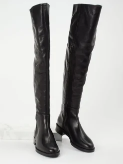Damen Andrea Puccini – Overknee-Stiefel aus Kalbleder
