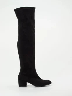 – Overknee-Stiefel aus Stretch Veloursoptik*Andrea Puccini