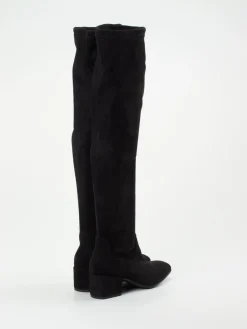 – Overknee-Stiefel aus Stretch Veloursoptik*Andrea Puccini