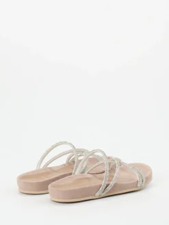 – Pantolette aus Metallicleder*Andrea Puccini Sale