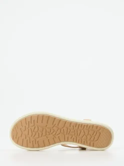 Damen Andrea Puccini – Plateau-Sandale aus Textil farben