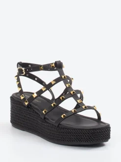 – Plateau-Sandale aus Lederimitat*Andrea Puccini Online