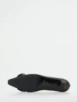 – Pumps aus Lammleder in Schlammgrau*Andrea Puccini Online