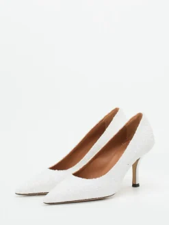 Damen Andrea Puccini – Pumps aus Metallicleder