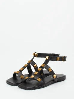 Damen Andrea Puccini – Riemchensandale aus Leder