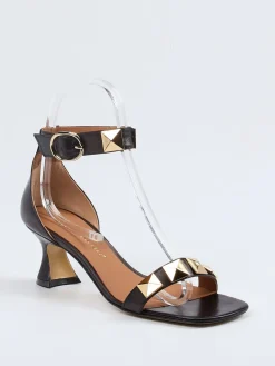 Damen Andrea Puccini – Sandaletten aus Lammleder