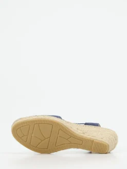 Damen Andrea Puccini – Sandaletten aus Veloursleder Dunkel