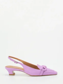 – Slingback-Pumps aus Lammleder Flieder*Andrea Puccini Outlet