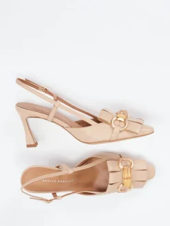 – Slingback-Pumps aus Lammleder*Andrea Puccini Sale