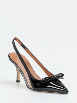– Slingback-Pumps aus Lackleder*Andrea Puccini Outlet