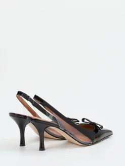 – Slingback-Pumps aus Lackleder*Andrea Puccini Outlet