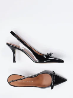 – Slingback-Pumps aus Lackleder*Andrea Puccini Outlet