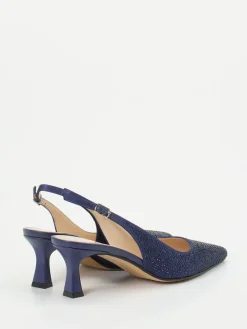 – Slingback-Pumps aus Metallicleder*Andrea Puccini Best