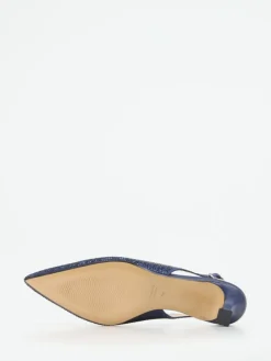 – Slingback-Pumps aus Metallicleder*Andrea Puccini Best