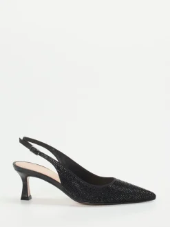 – Slingback-Pumps aus Metallicleder*Andrea Puccini Outlet