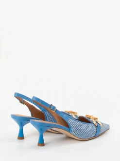 Damen Andrea Puccini – Slingback-Pumps aus Bast in