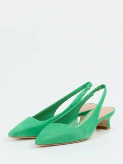 – Slingback-Pumps aus Veloursleder*Andrea Puccini Outlet