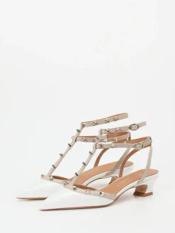 – Slingback-Pumps aus Lackleder*Andrea Puccini