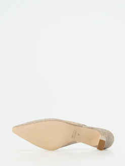 – Slingpumps aus Metallicleder champagner*Andrea Puccini Best