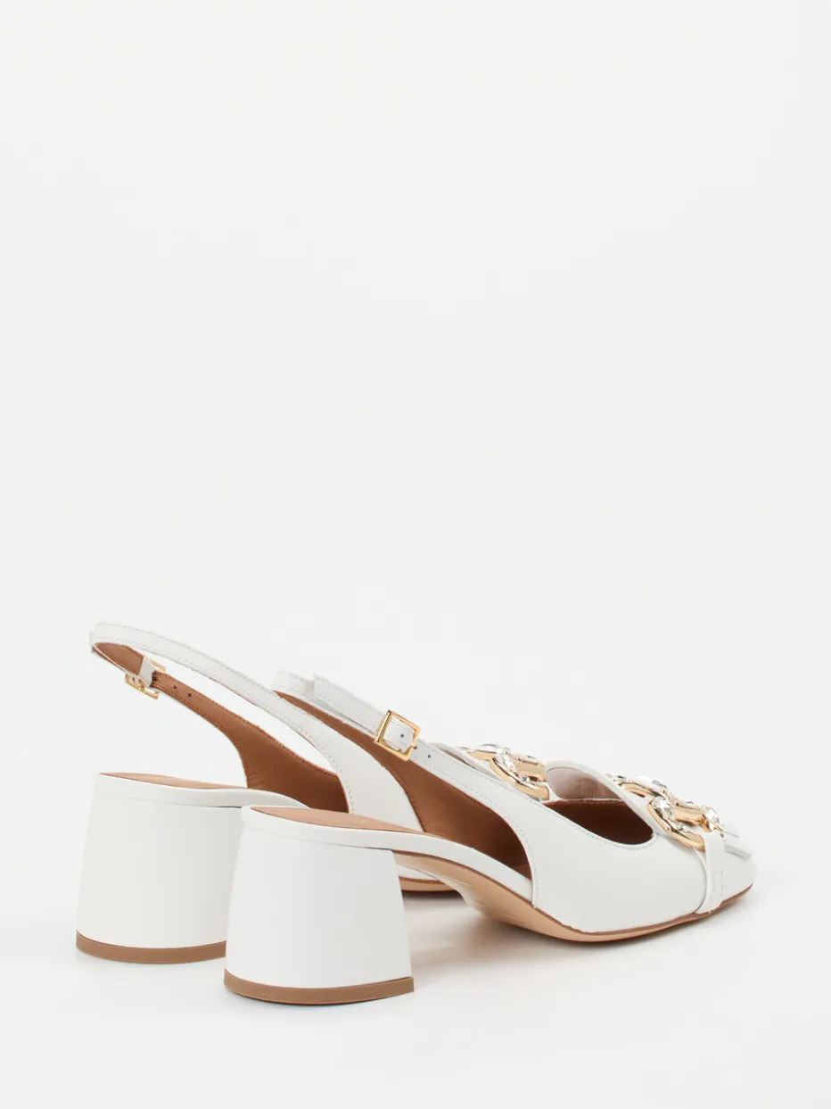 Damen Andrea Puccini – Slingpumps aus Lammleder