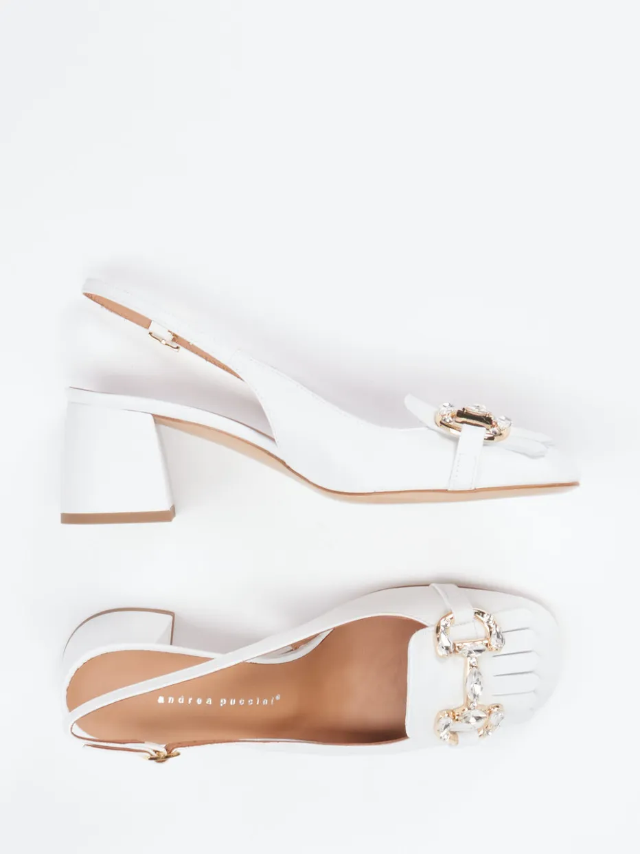 Damen Andrea Puccini – Slingpumps aus Lammleder