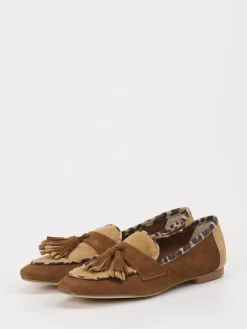 Damen Andrea Puccini – Slipper aus Veloursleder