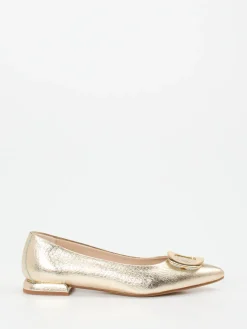 – Spitzballerinas aus Metallicleder*Andrea Puccini Best