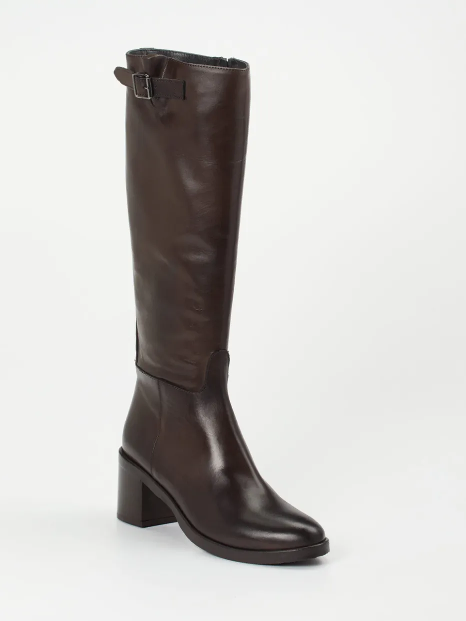 Damen Andrea Puccini – Stiefel aus Kalbleder Dunkel