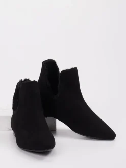 – Stiefelette aus Veloursleder*Andrea Puccini Discount