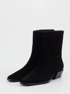 Damen Andrea Puccini – Stiefeletten aus Veloursleder