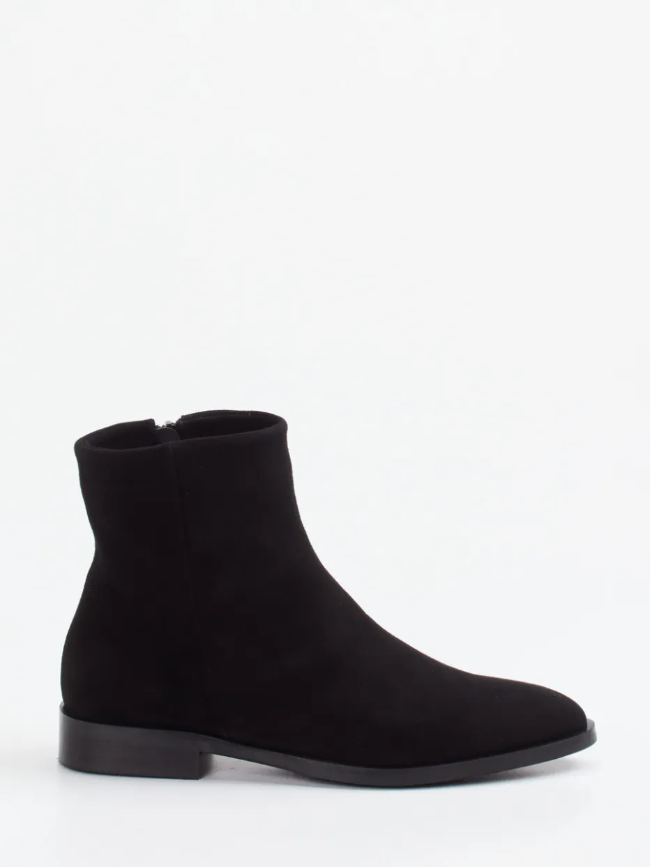 Damen Andrea Puccini – Stiefeletten aus Veloursleder