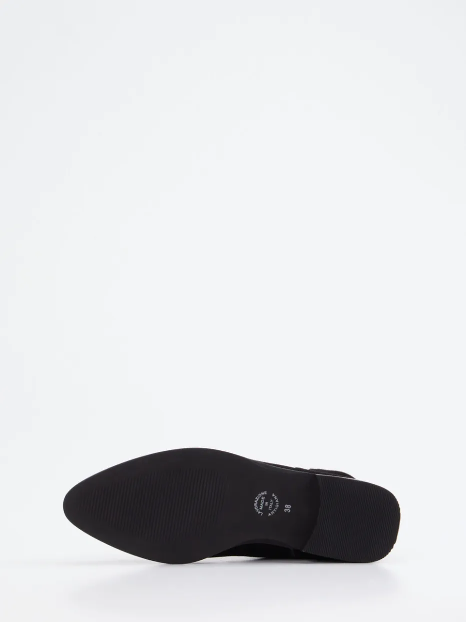 Damen Andrea Puccini – Stiefeletten aus Veloursleder