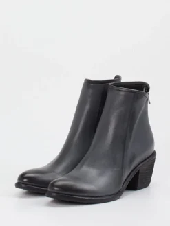 Damen Andrea Puccini – Stiefeletten aus Kalbleder navy