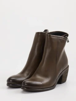 – Stiefelette aus Leder in Dunkel*Andrea Puccini Discount