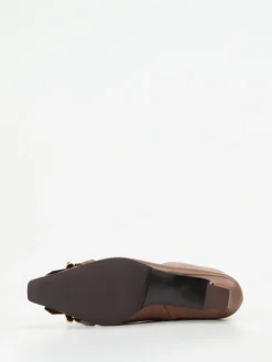 Damen Andrea Puccini – Stiefeletten aus Lammleder kastanien