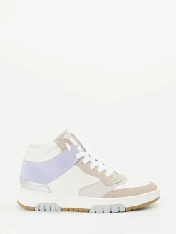 – High-Top Sneaker aus Kalbleder Offwhite*Andrea Sabatini Online