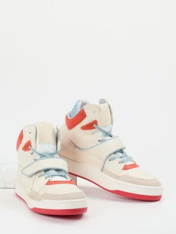 – High-Top Sneaker aus Kalbleder cremeweiß*Andrea Sabatini Outlet