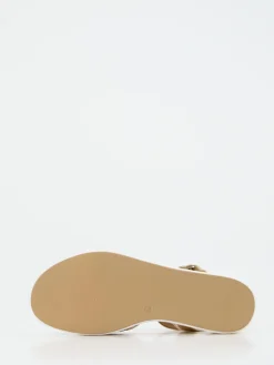 – Keilsandalette aus Flechtleder farben*Andrea Sabatini New