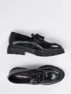 – Loafer aus Hochglanzleder*Andrea Sabatini Best