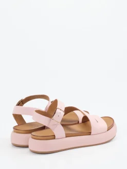 Damen Andrea Sabatini – Plateau-Sandale aus Kalbleder