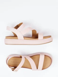 Damen Andrea Sabatini – Plateau-Sandale aus Kalbleder