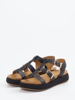 – Plateau-Sandalen aus Kalbleder*Andrea Sabatini Outlet