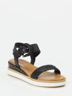 Damen Andrea Sabatini – Plateausandale aus Flechtleder