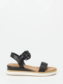 Damen Andrea Sabatini – Plateausandale aus Flechtleder