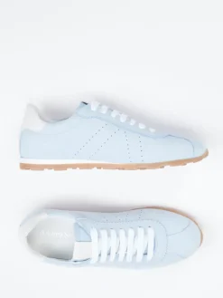 – Retro-Sneaker aus Nubukleder Pastell*Andrea Sabatini Discount