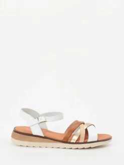 Damen Andrea Sabatini – Riemchensandalen aus Leder color