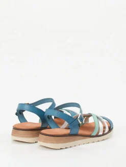 Damen Andrea Sabatini – Riemchensandale aus Glattleder color